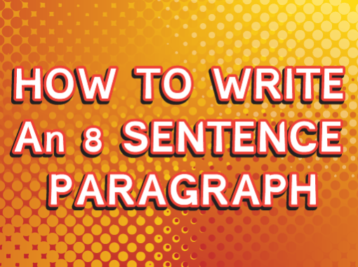 Language Arts Comix | How to Write 8 Sentences