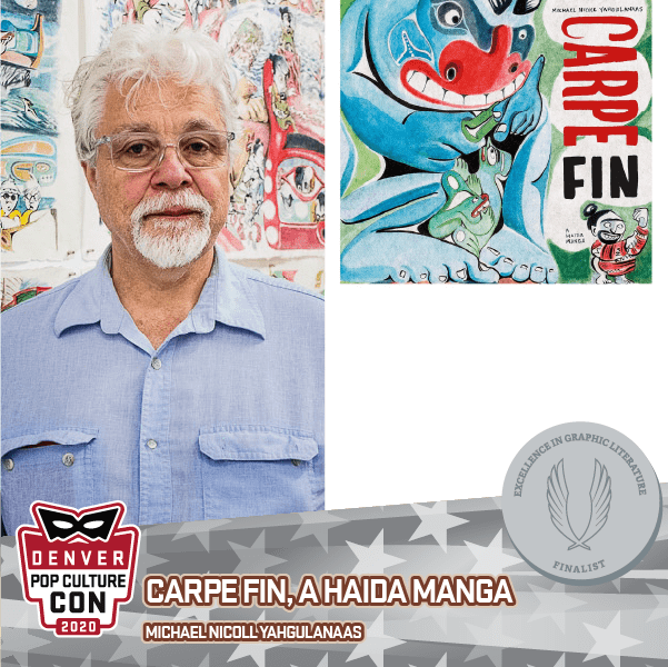2020 EGL Finalist: Carpe Fin, A Haida Manga by Michael Nicoll Yahgulanaas (Harbour Publishing)