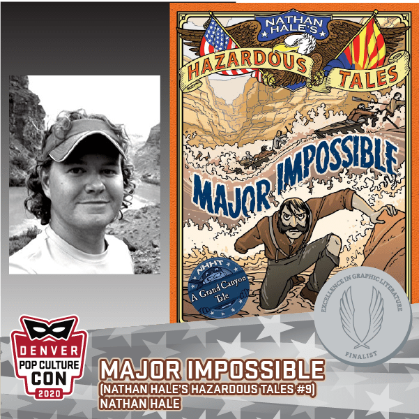 2020 EGL Finalist: Major Impossible (Nathan Hale's Hazardous Tales #9) by Nathan Hale (ABRAMS Amulet Books)