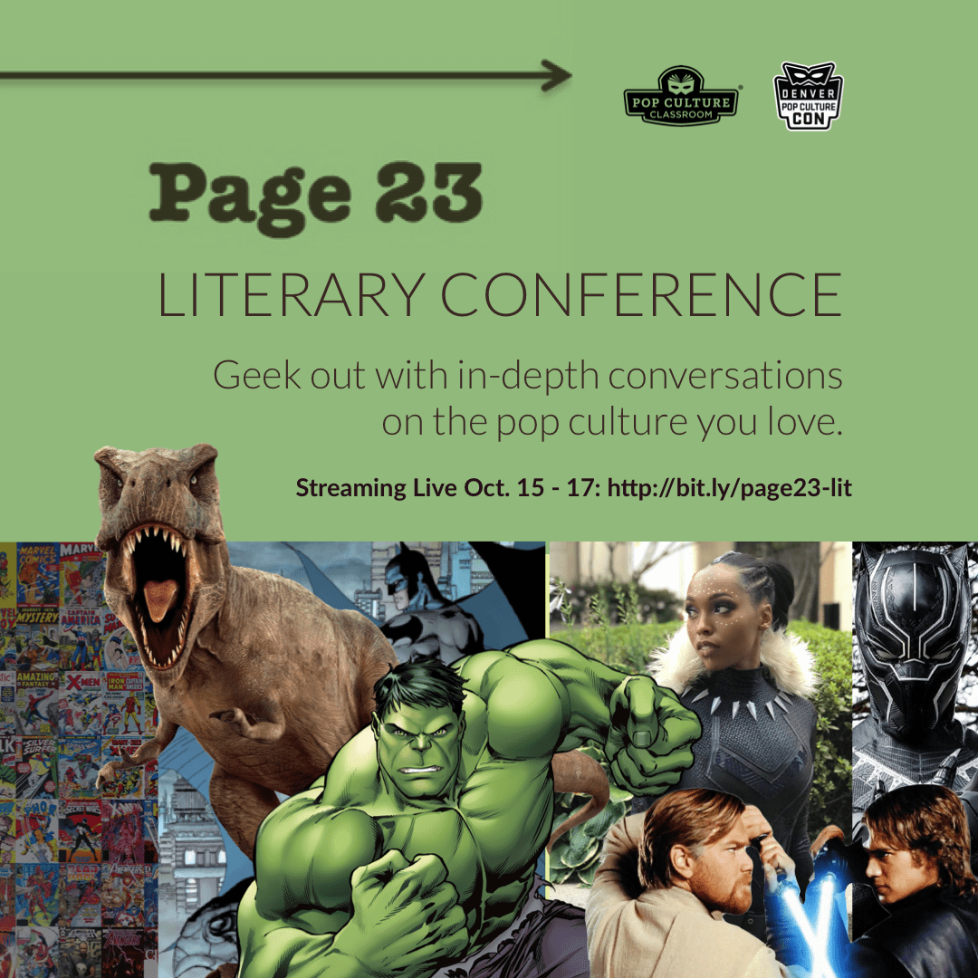 Page 23 Literary Conference 2020 Kicks Off October 15