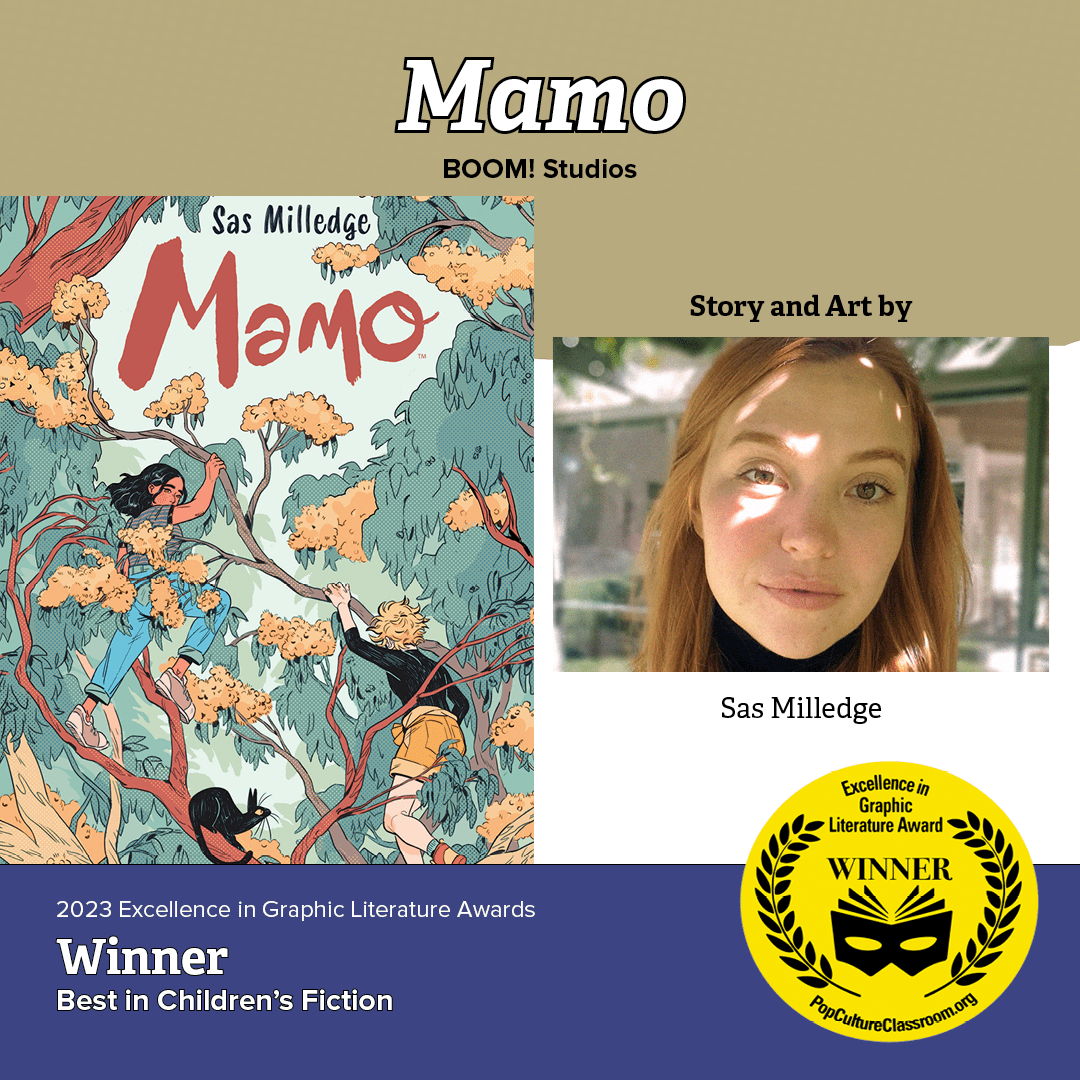 Excellence in Graphic Literature Awards Best in Children's Fiction - Mamo